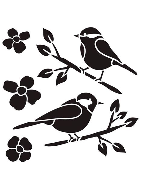 silhouettes of birds|bird silhouettes stencils free printable.